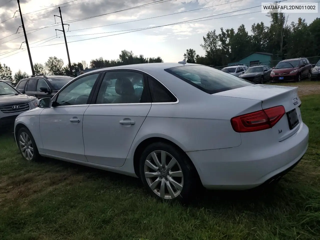 WAUAFAFL2DN011002 2013 Audi A4 Premium