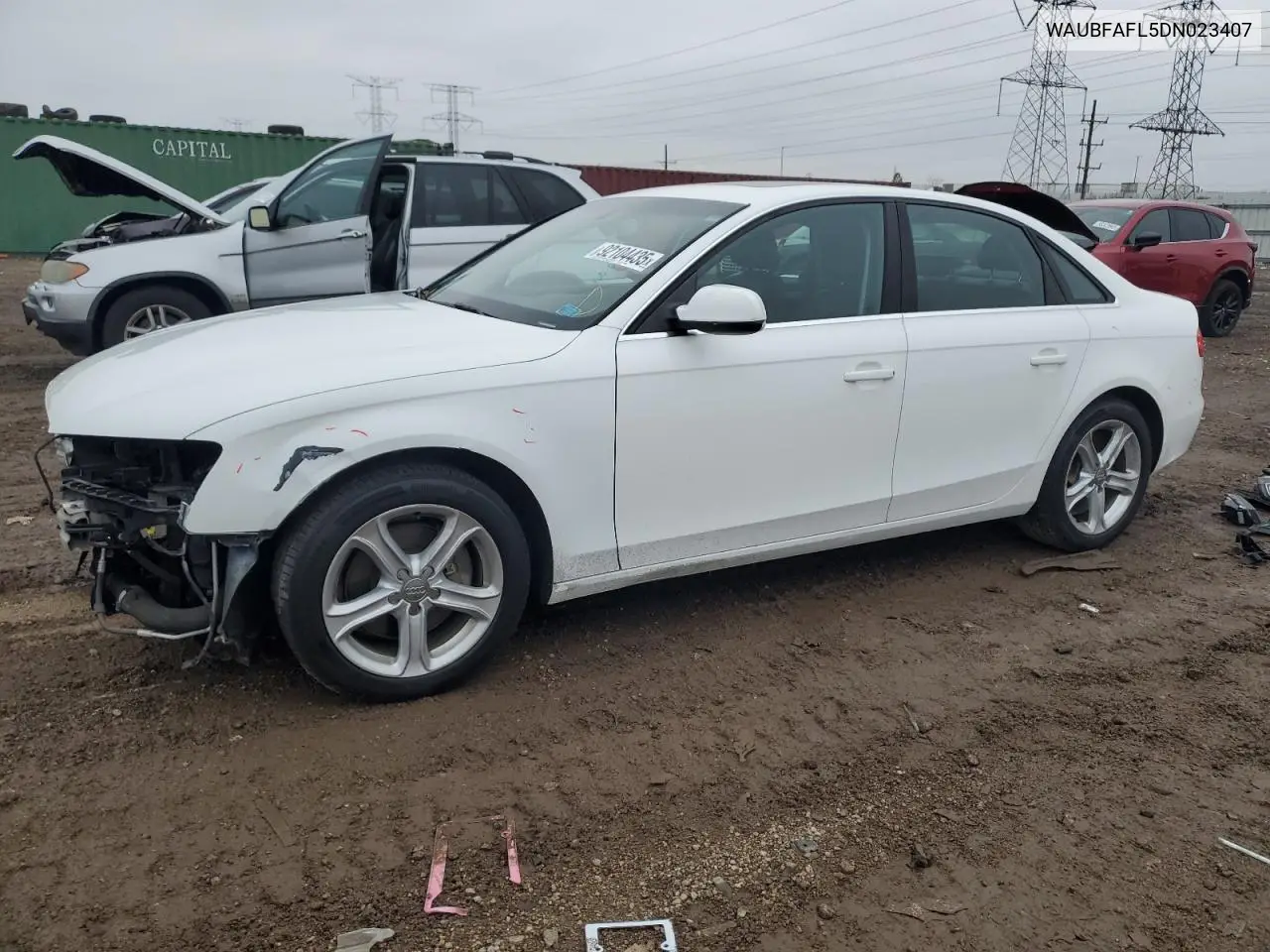 WAUBFAFL5DN023407 2013 Audi A4 Premium