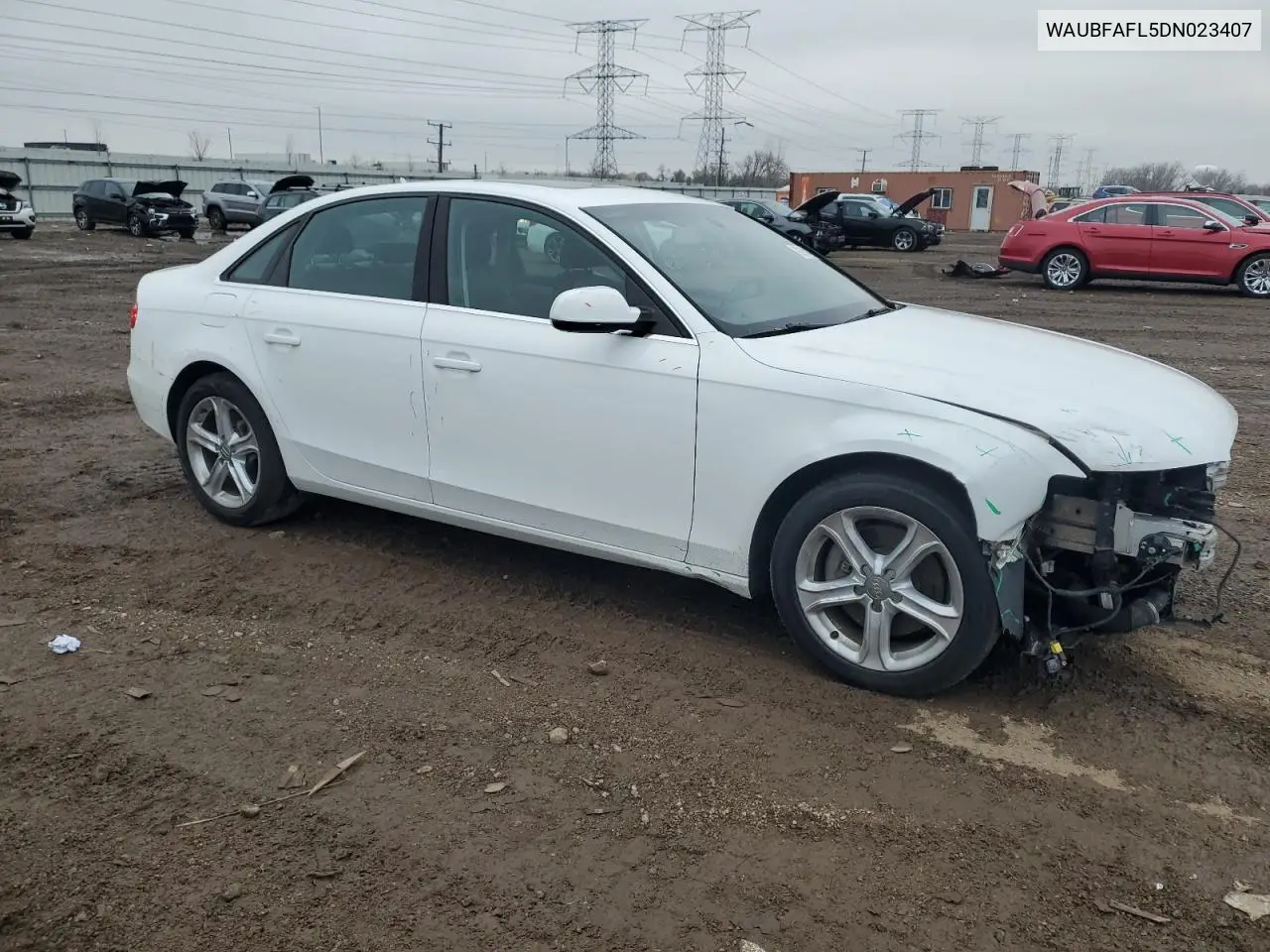 WAUBFAFL5DN023407 2013 Audi A4 Premium