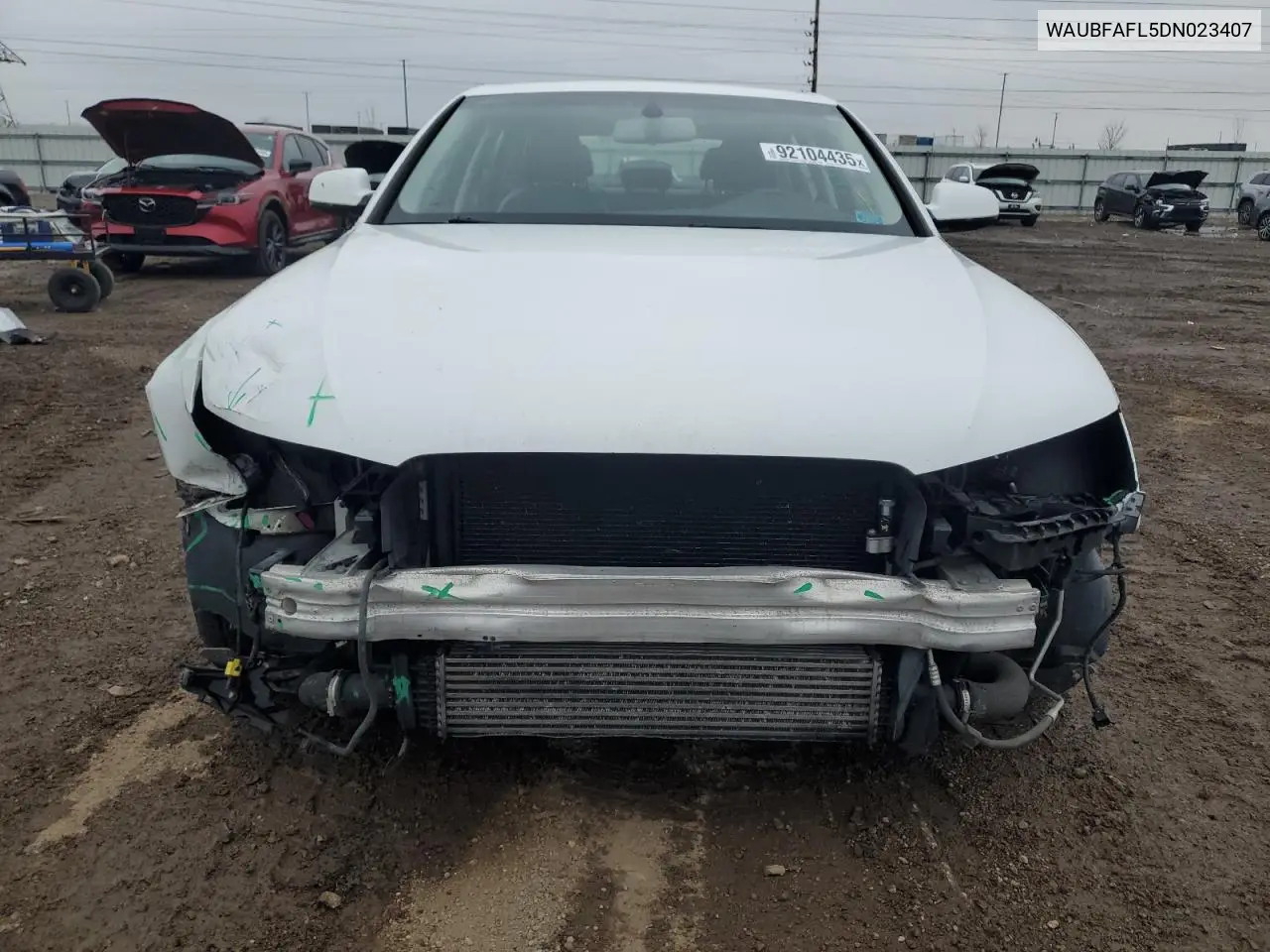 WAUBFAFL5DN023407 2013 Audi A4 Premium