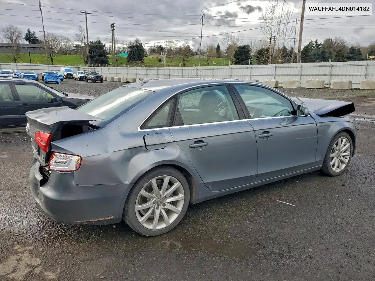 WAUFFAFL4DN014182 2013 Audi A4 Premium Plus