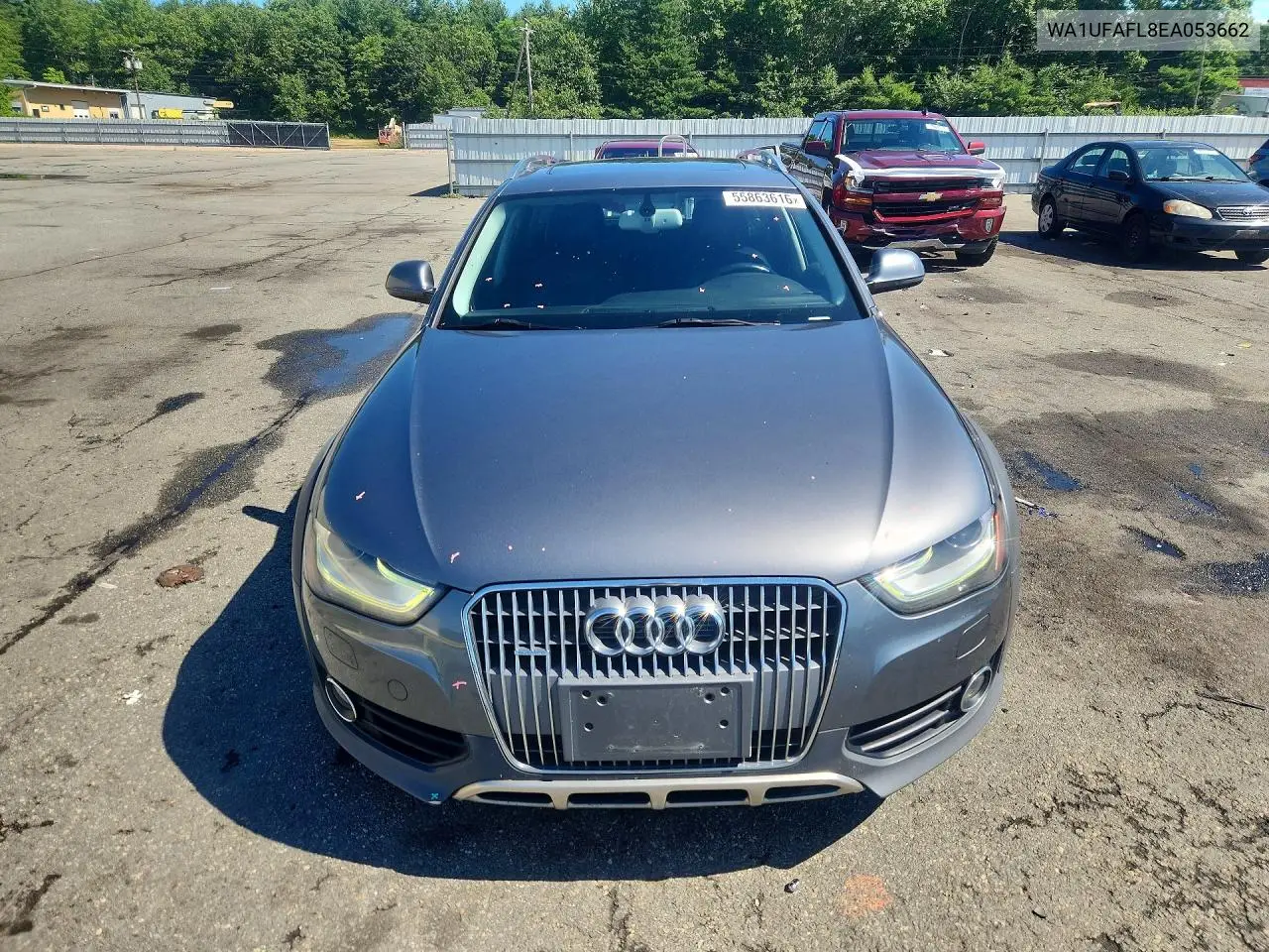 2014 Audi A4 Allroad Premium Plus VIN: WA1UFAFL8EA053662 Lot: 55863616