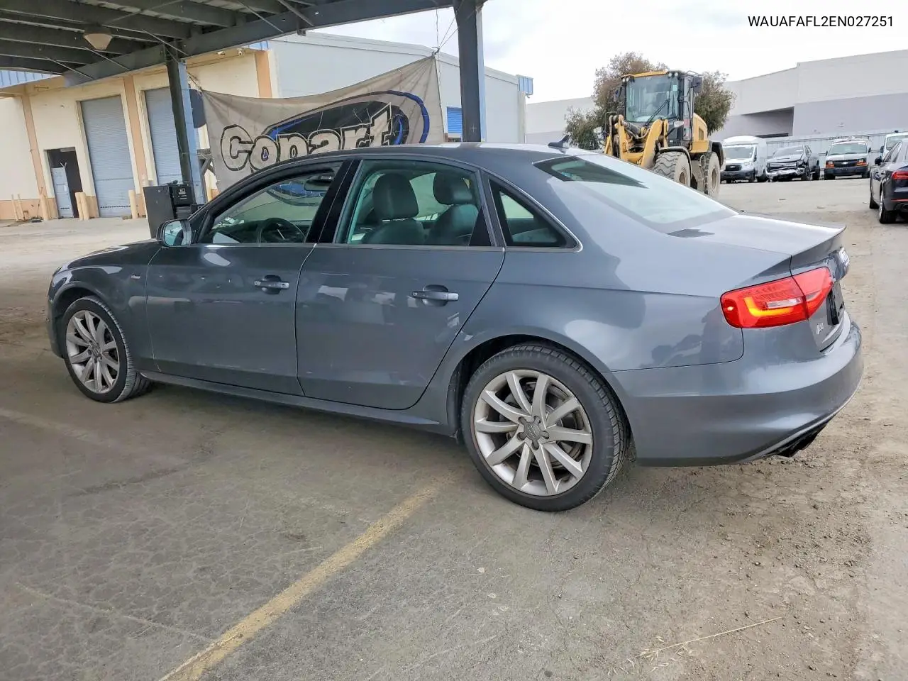 2014 Audi A4 Premium VIN: WAUAFAFL2EN027251 Lot: 57089266