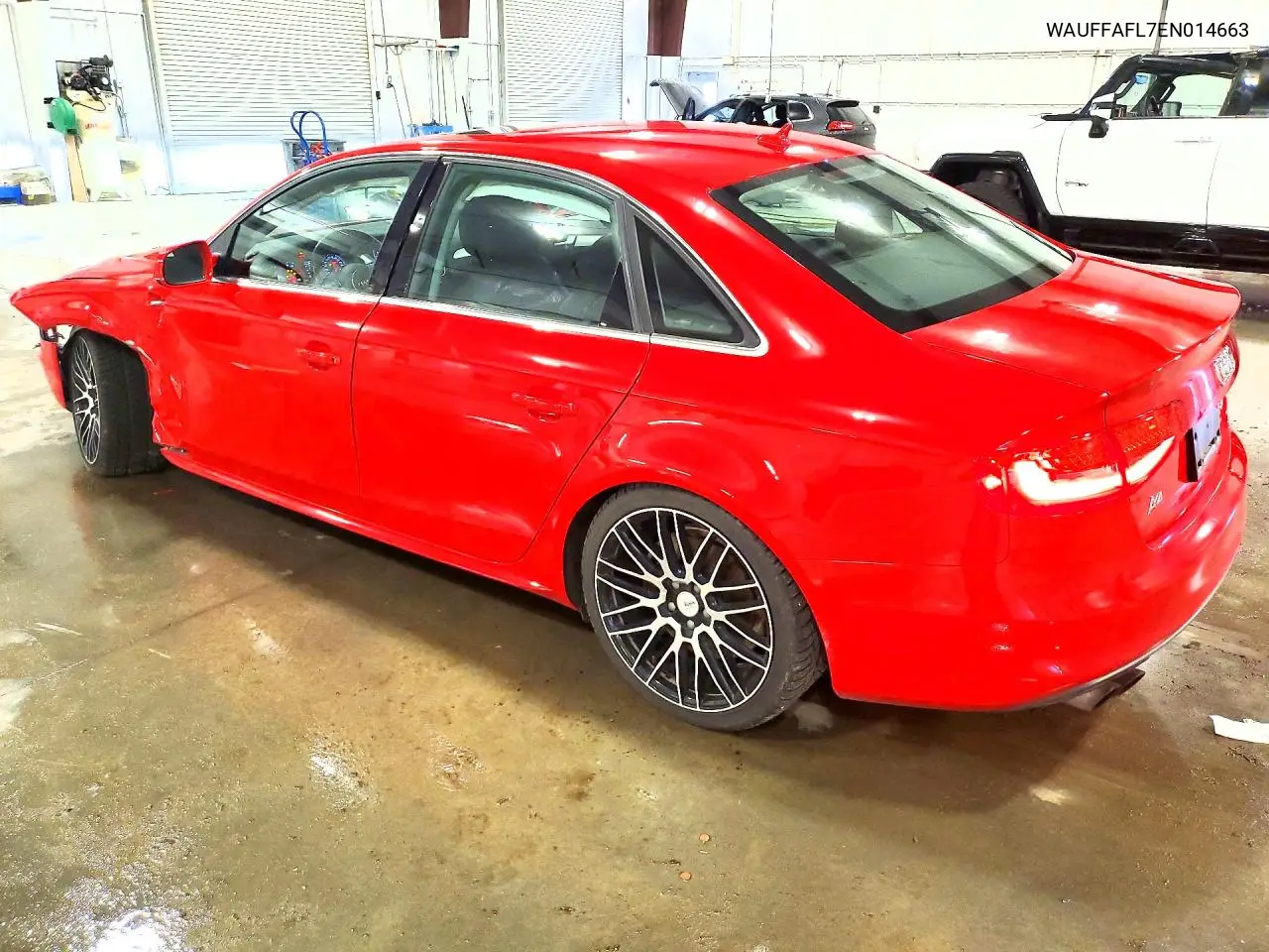 2014 Audi A4 Premium Plus VIN: WAUFFAFL7EN014663 Lot: 58079386