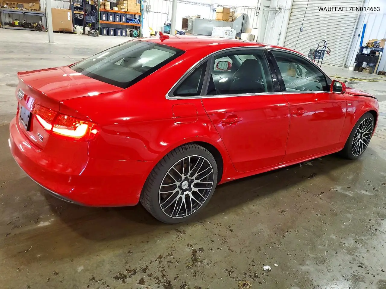 2014 Audi A4 Premium Plus VIN: WAUFFAFL7EN014663 Lot: 58079386