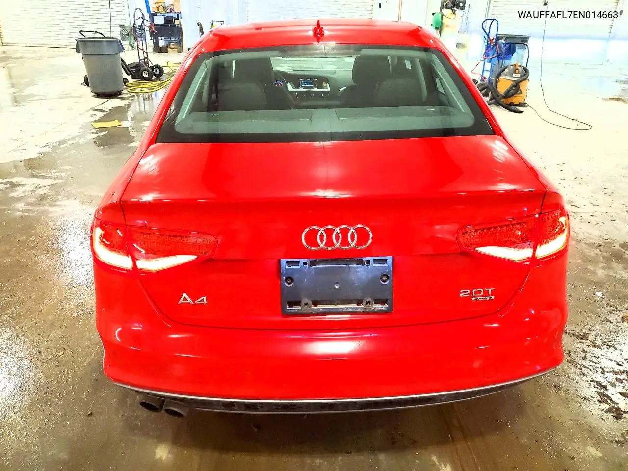 2014 Audi A4 Premium Plus VIN: WAUFFAFL7EN014663 Lot: 58079386