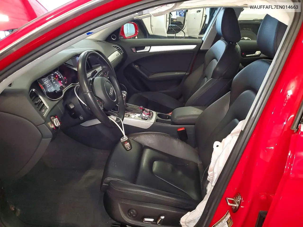 2014 Audi A4 Premium Plus VIN: WAUFFAFL7EN014663 Lot: 58079386