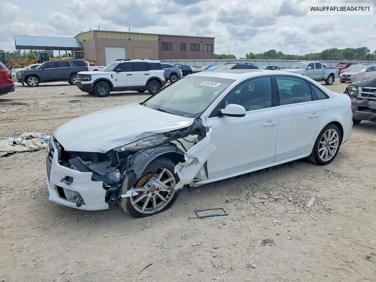 2014 Audi A4 Premium Plus VIN: WAUFFAFL8EA047971 Lot: 58302626
