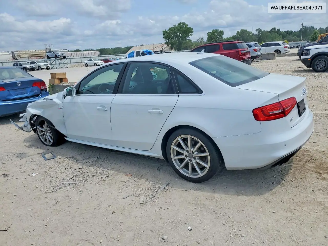 2014 Audi A4 Premium Plus VIN: WAUFFAFL8EA047971 Lot: 58302626