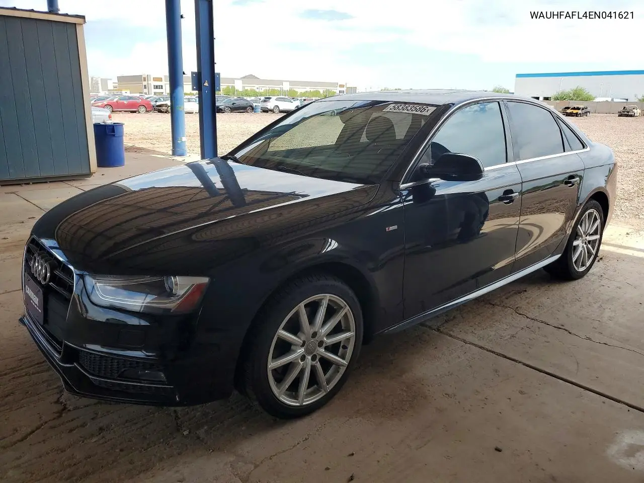 2014 Audi A4 Premium Plus VIN: WAUHFAFL4EN041621 Lot: 58383586
