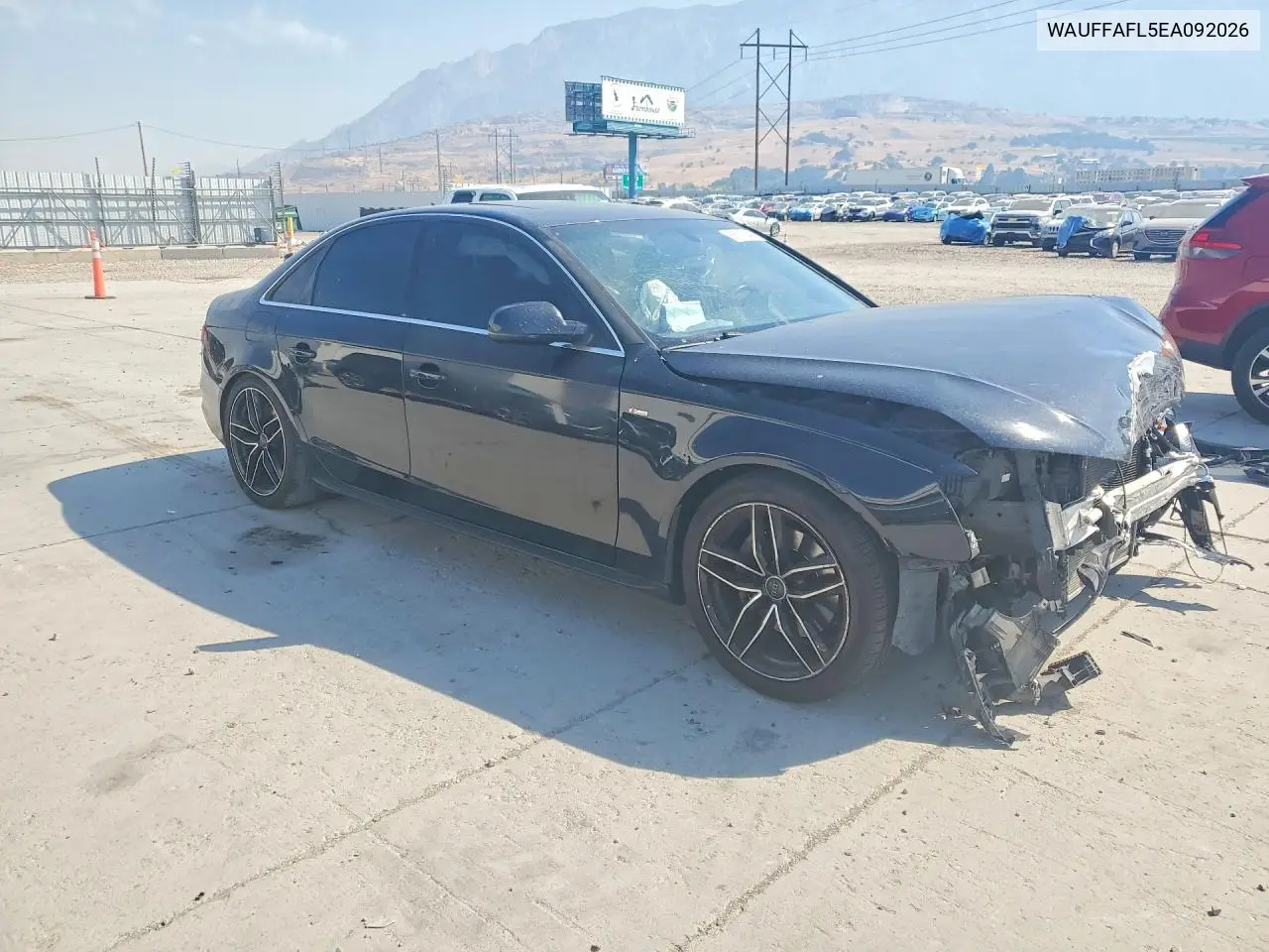 2014 Audi A4 Premium Plus VIN: WAUFFAFL5EA092026 Lot: 58617946