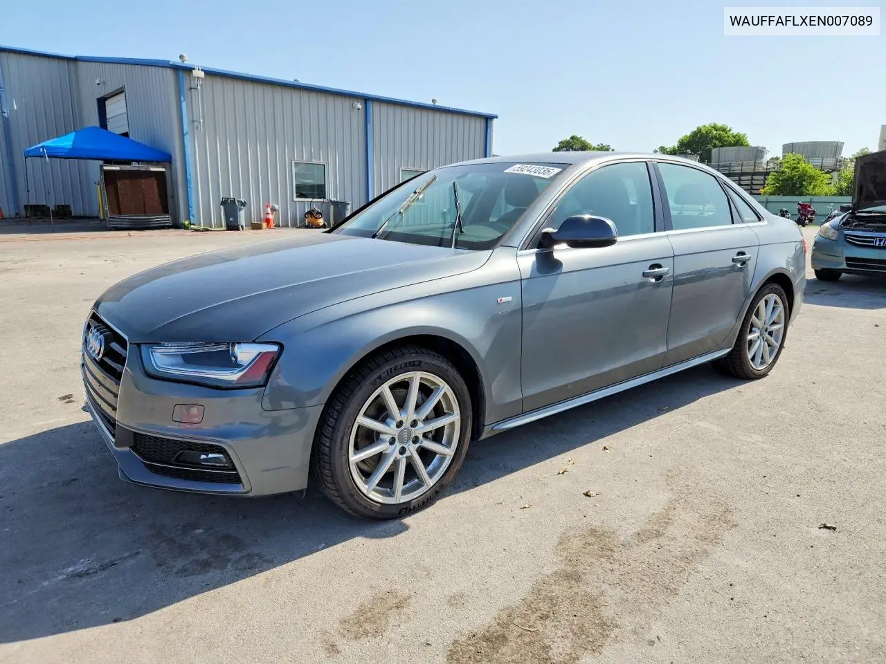 2014 Audi A4 Premium Plus VIN: WAUFFAFLXEN007089 Lot: 59243036