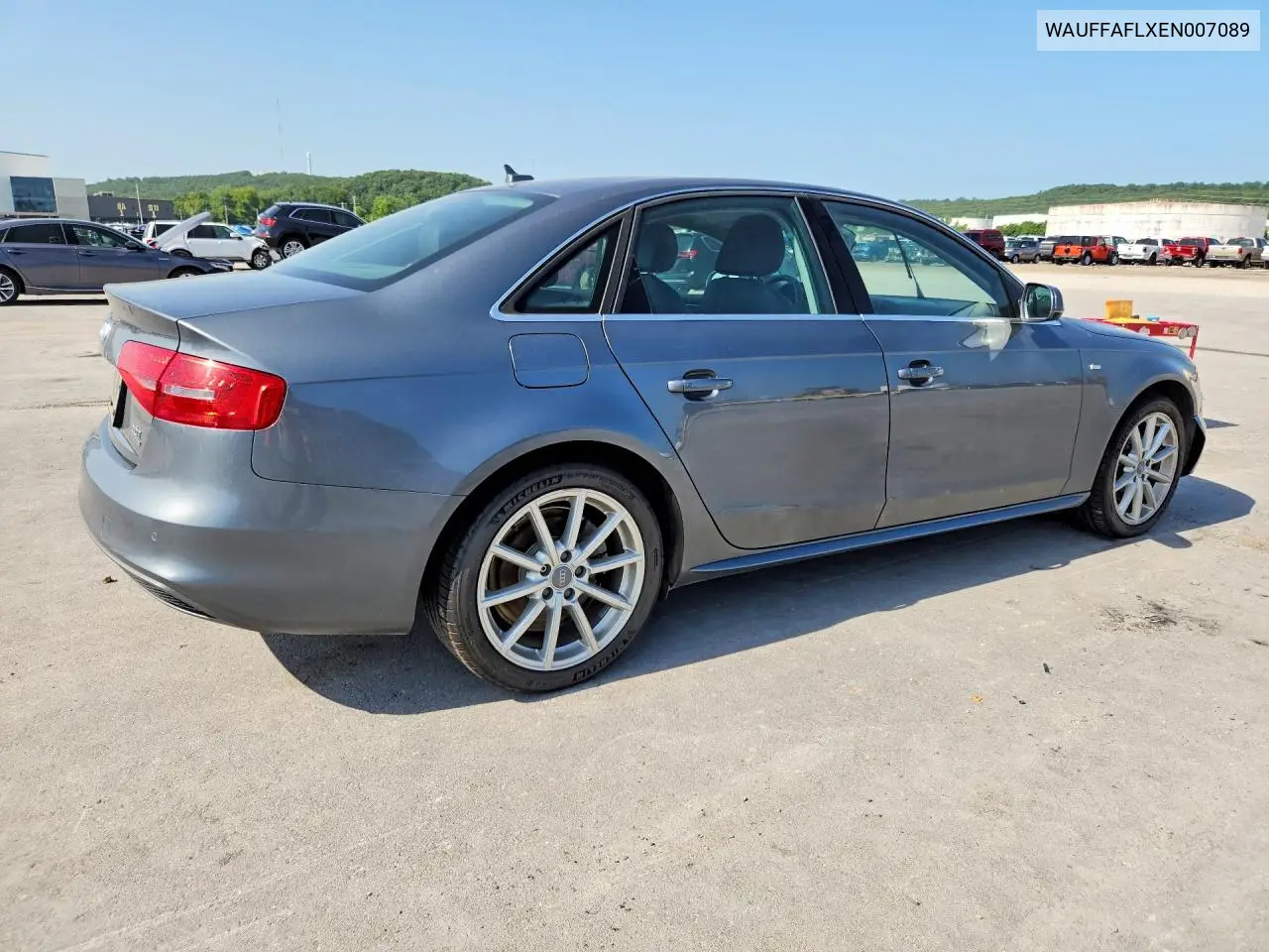 2014 Audi A4 Premium Plus VIN: WAUFFAFLXEN007089 Lot: 59243036