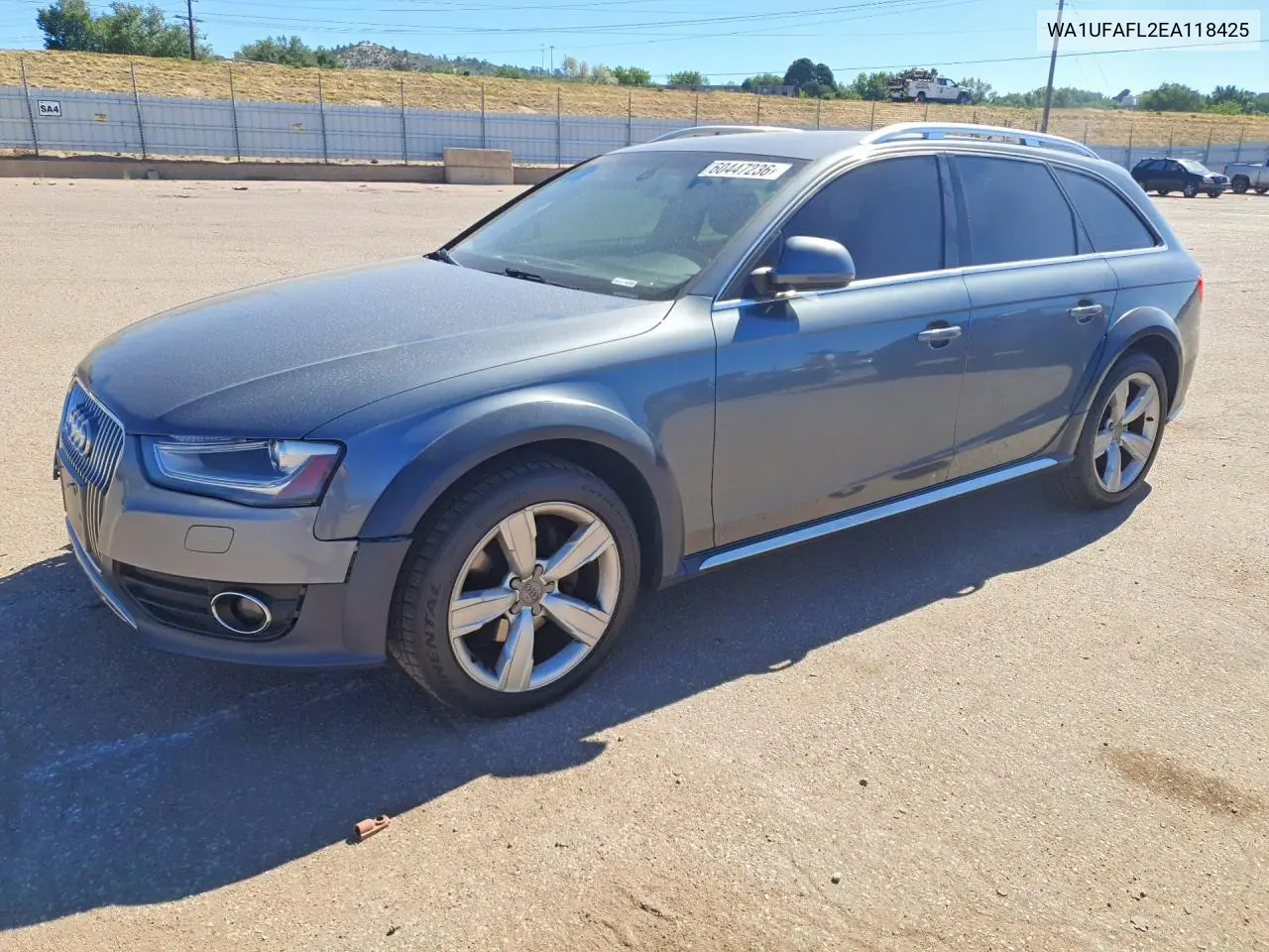 2014 Audi A4 Allroad Premium Plus VIN: WA1UFAFL2EA118425 Lot: 60447236