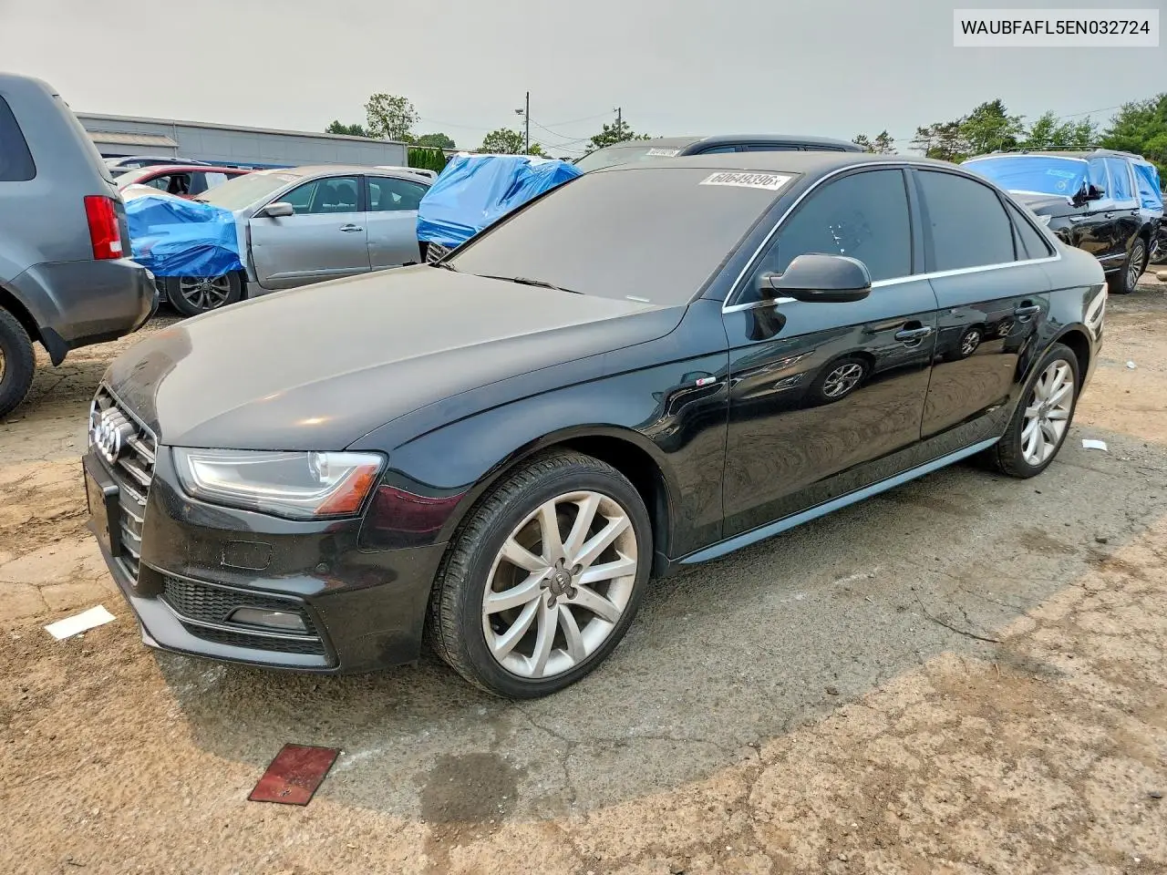 2014 Audi A4 Premium VIN: WAUBFAFL5EN032724 Lot: 60649396