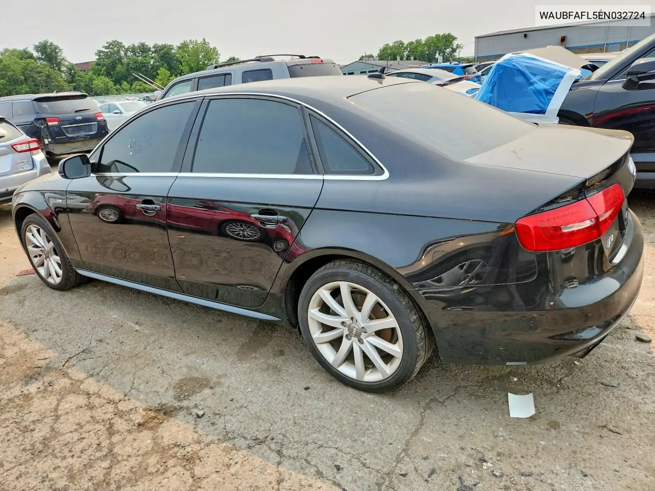 2014 Audi A4 Premium VIN: WAUBFAFL5EN032724 Lot: 60649396