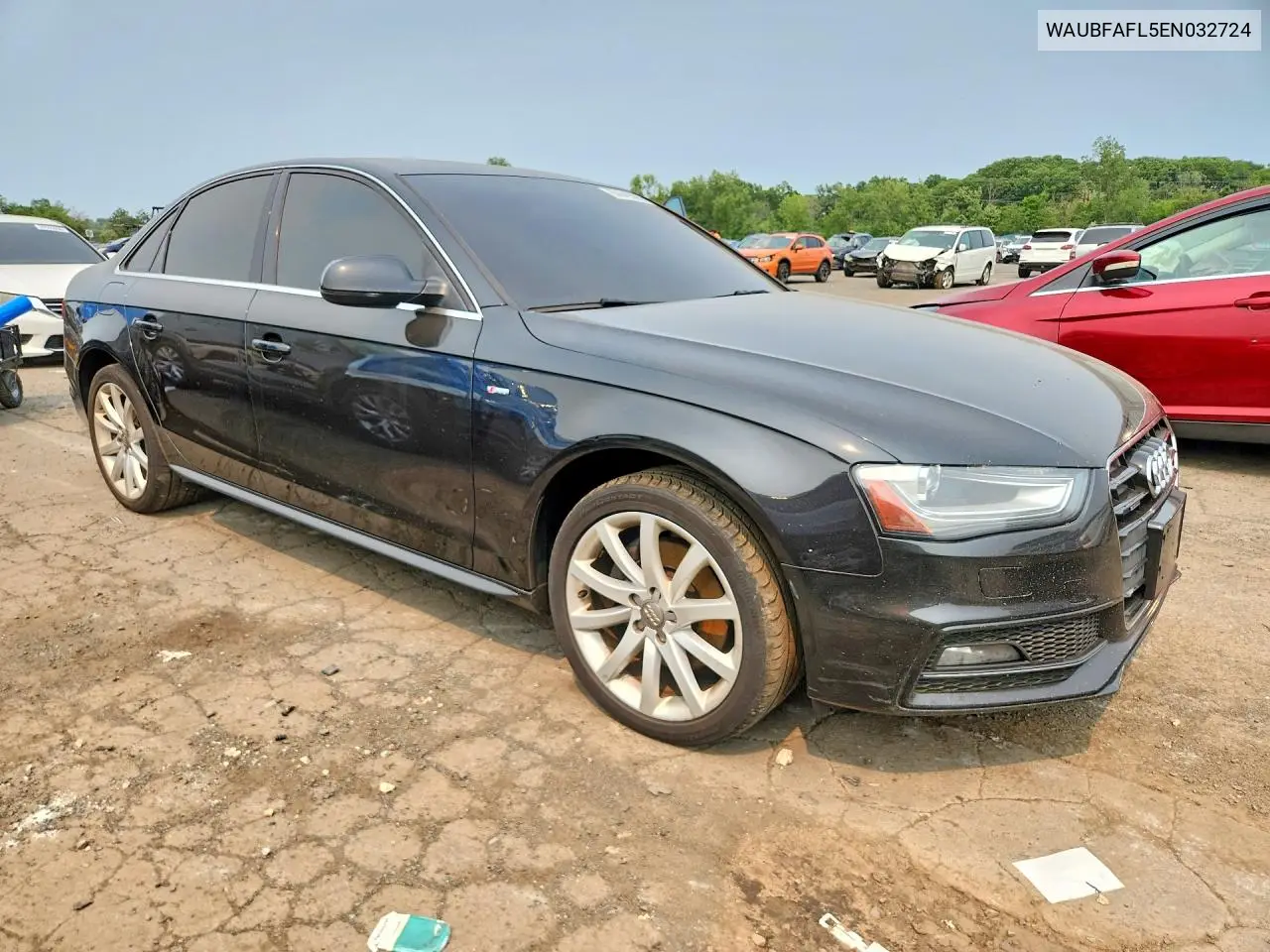 2014 Audi A4 Premium VIN: WAUBFAFL5EN032724 Lot: 60649396
