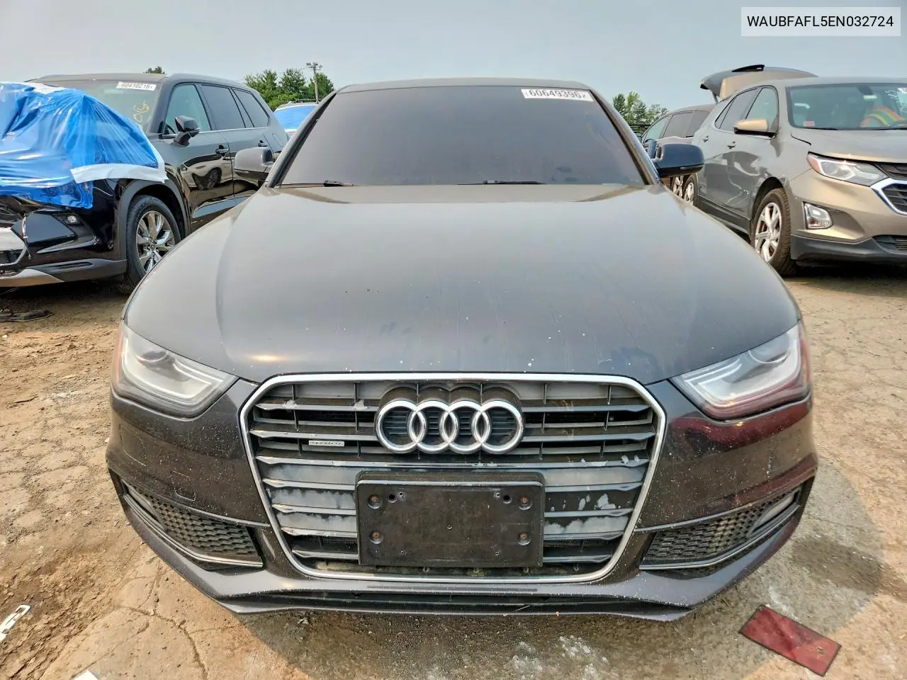 2014 Audi A4 Premium VIN: WAUBFAFL5EN032724 Lot: 60649396