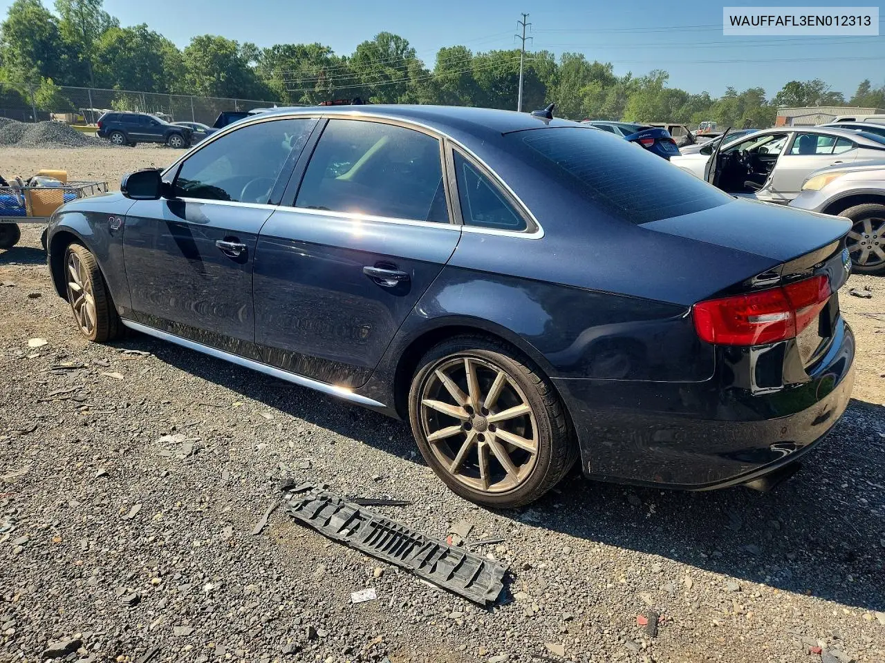 2014 Audi A4 Premium Plus VIN: WAUFFAFL3EN012313 Lot: 60751056