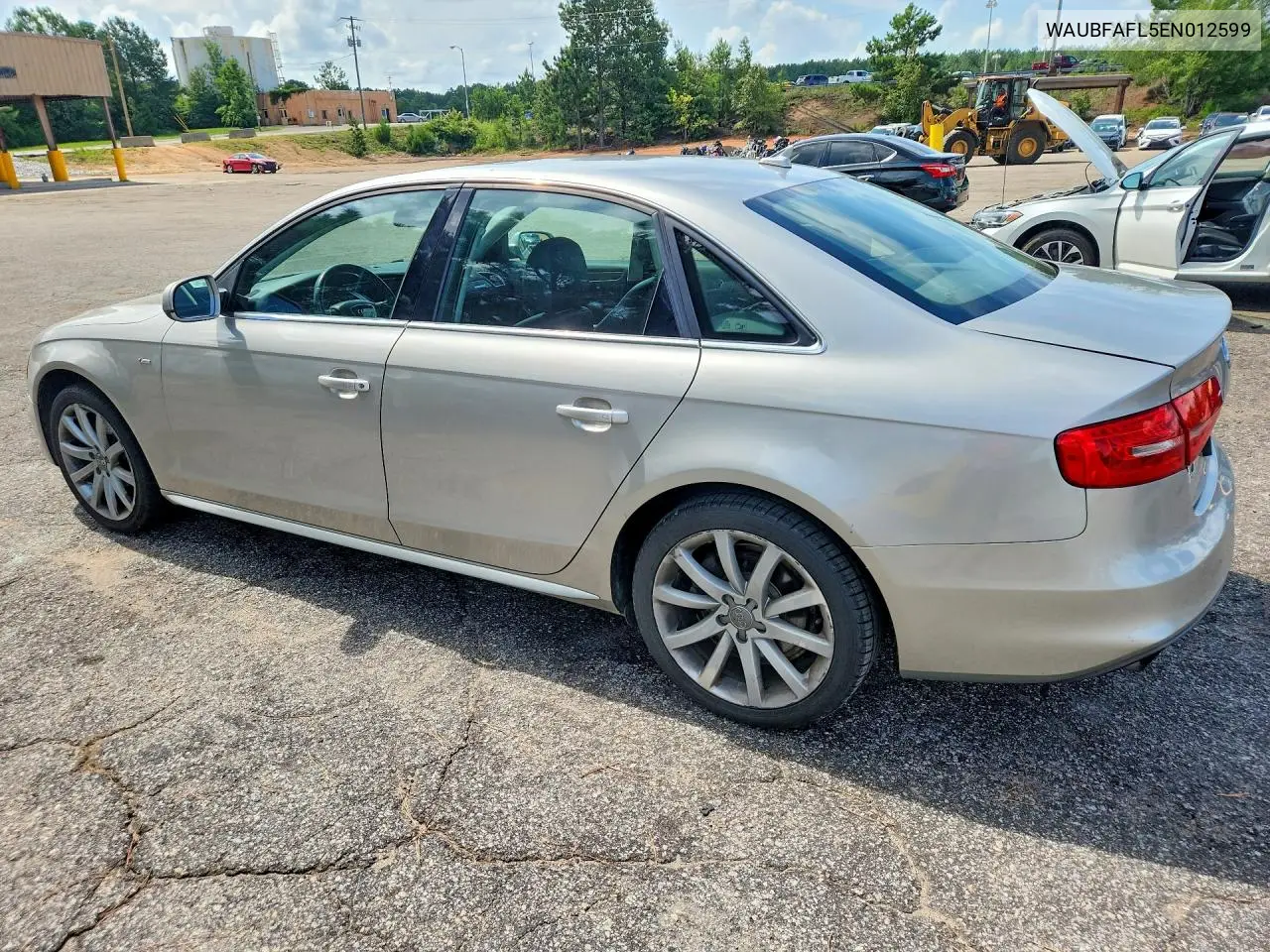 2014 Audi A4 Premium VIN: WAUBFAFL5EN012599 Lot: 61023506