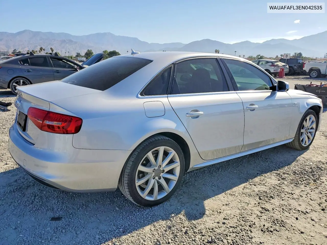 2014 Audi A4 Premium VIN: WAUAFAFL3EN042535 Lot: 61183636