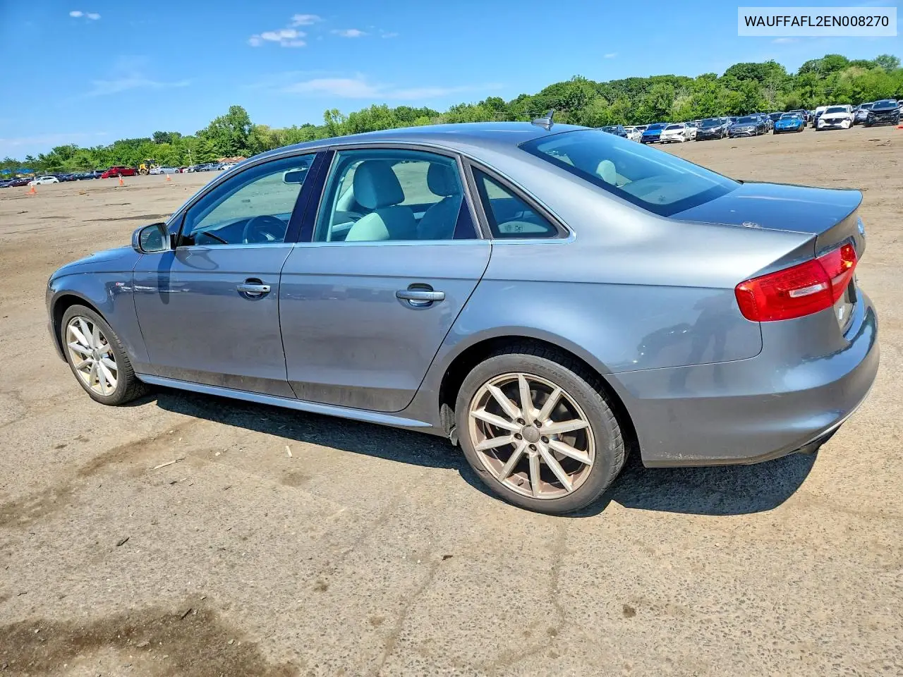 2014 Audi A4 Premium Plus VIN: WAUFFAFL2EN008270 Lot: 61299776