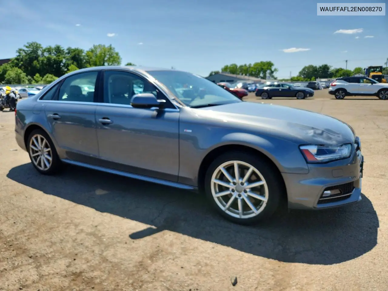 2014 Audi A4 Premium Plus VIN: WAUFFAFL2EN008270 Lot: 61299776