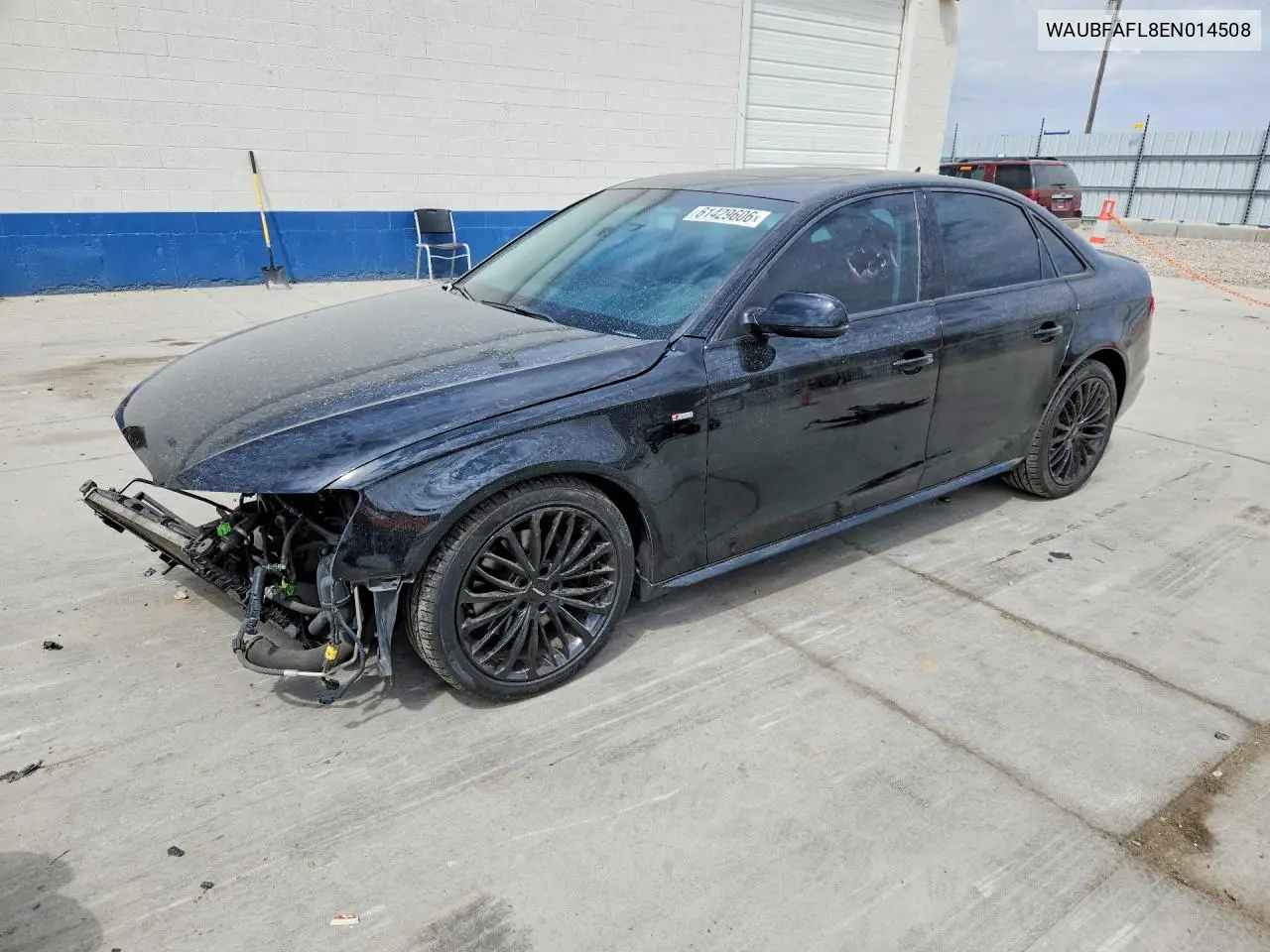 2014 Audi A4 Premium VIN: WAUBFAFL8EN014508 Lot: 61429606