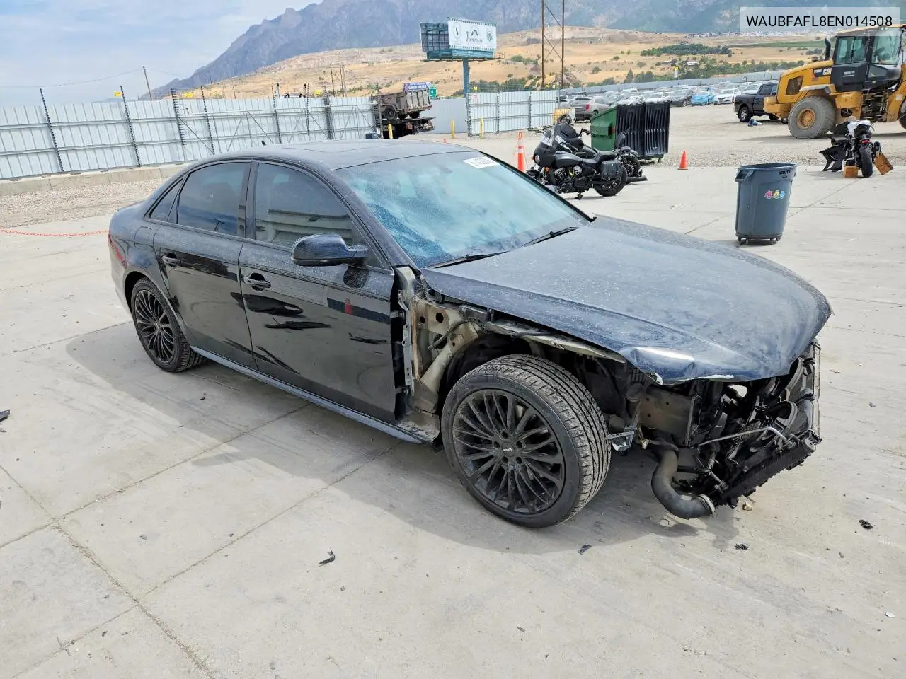 2014 Audi A4 Premium VIN: WAUBFAFL8EN014508 Lot: 61429606