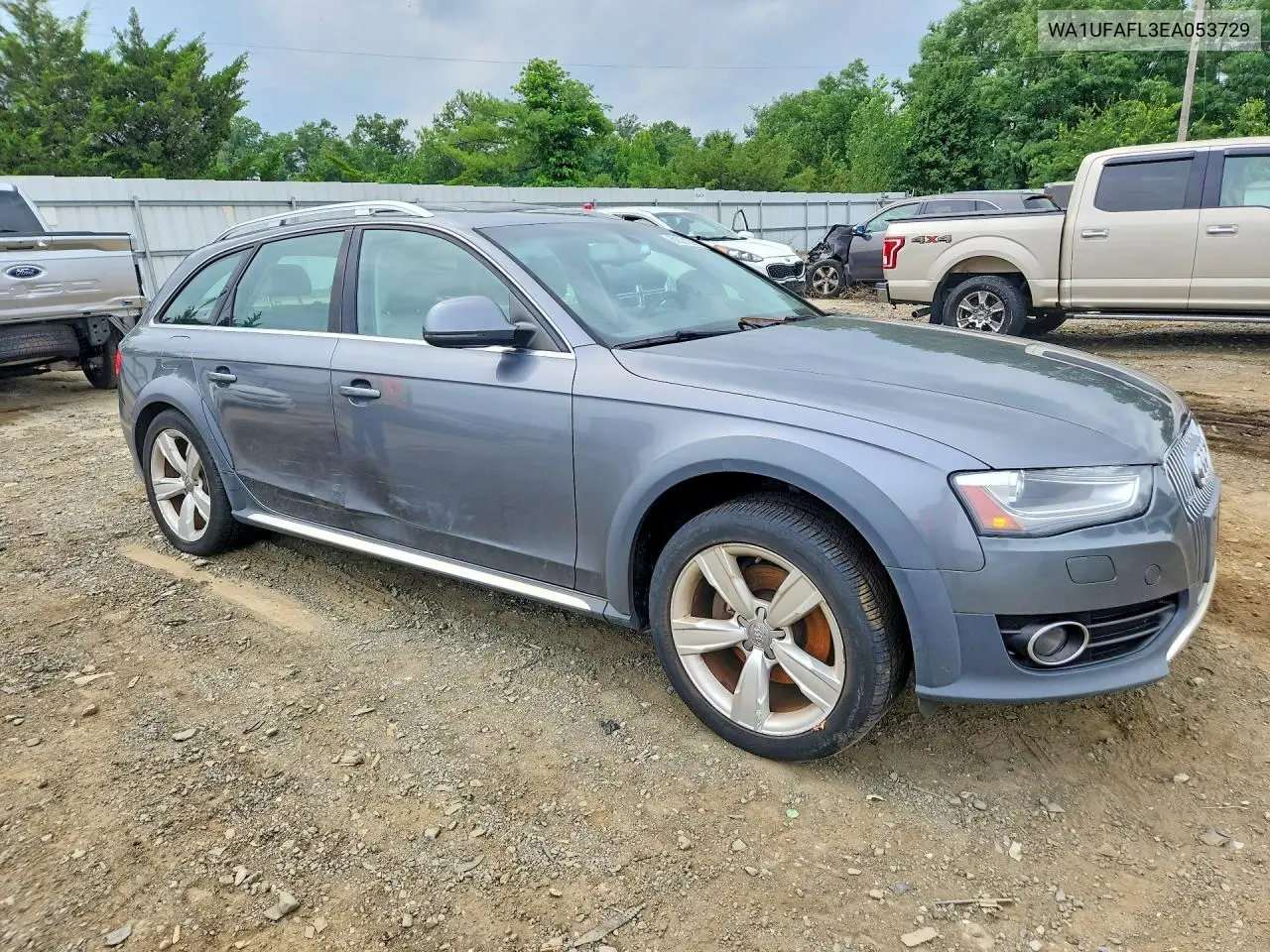 2014 Audi A4 Allroad Premium Plus VIN: WA1UFAFL3EA053729 Lot: 62021296