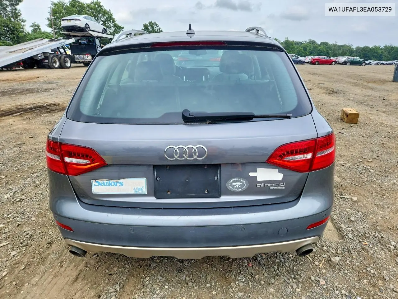 2014 Audi A4 Allroad Premium Plus VIN: WA1UFAFL3EA053729 Lot: 62021296