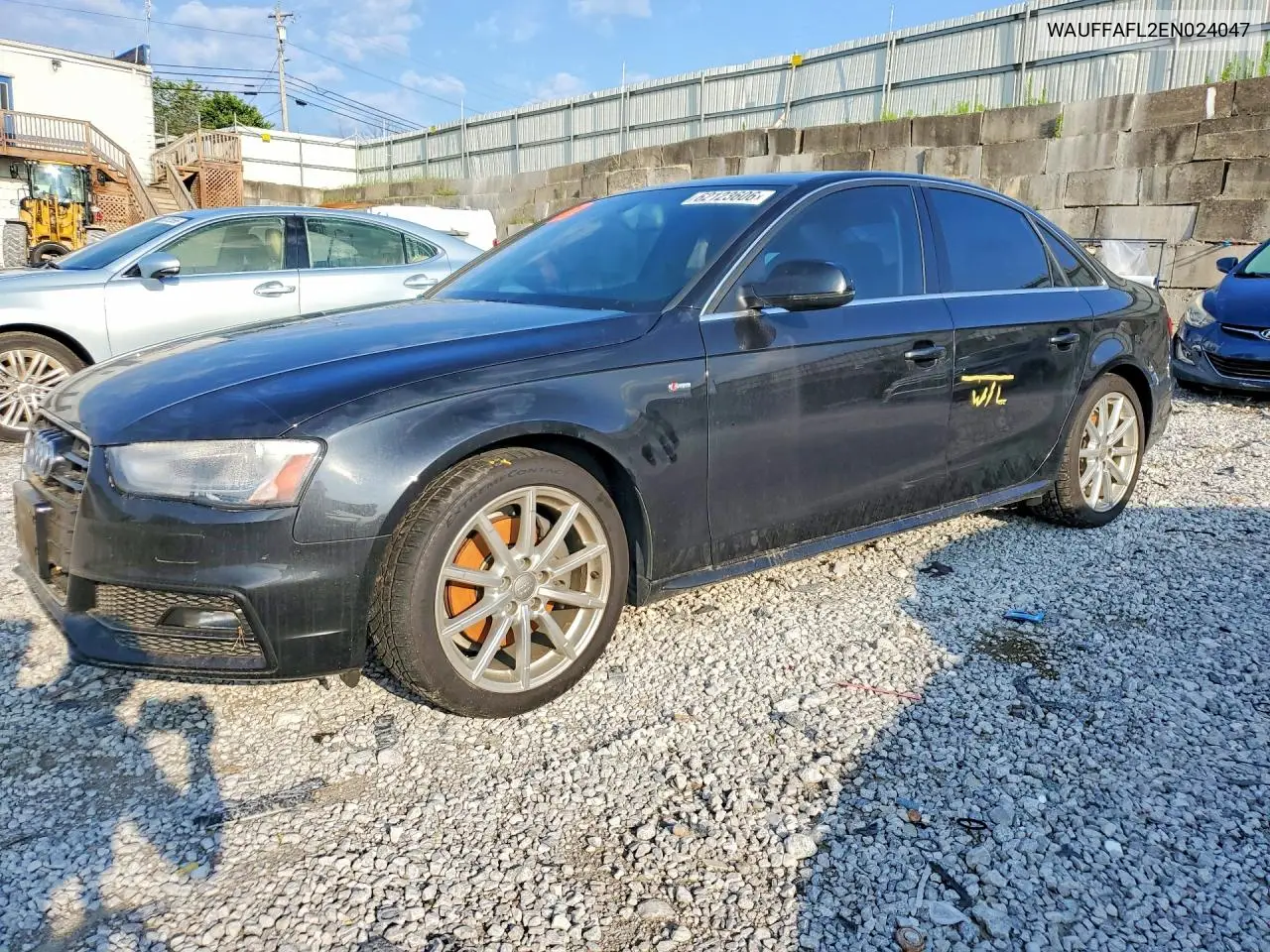 2014 Audi A4 Premium Plus VIN: WAUFFAFL2EN024047 Lot: 62123606