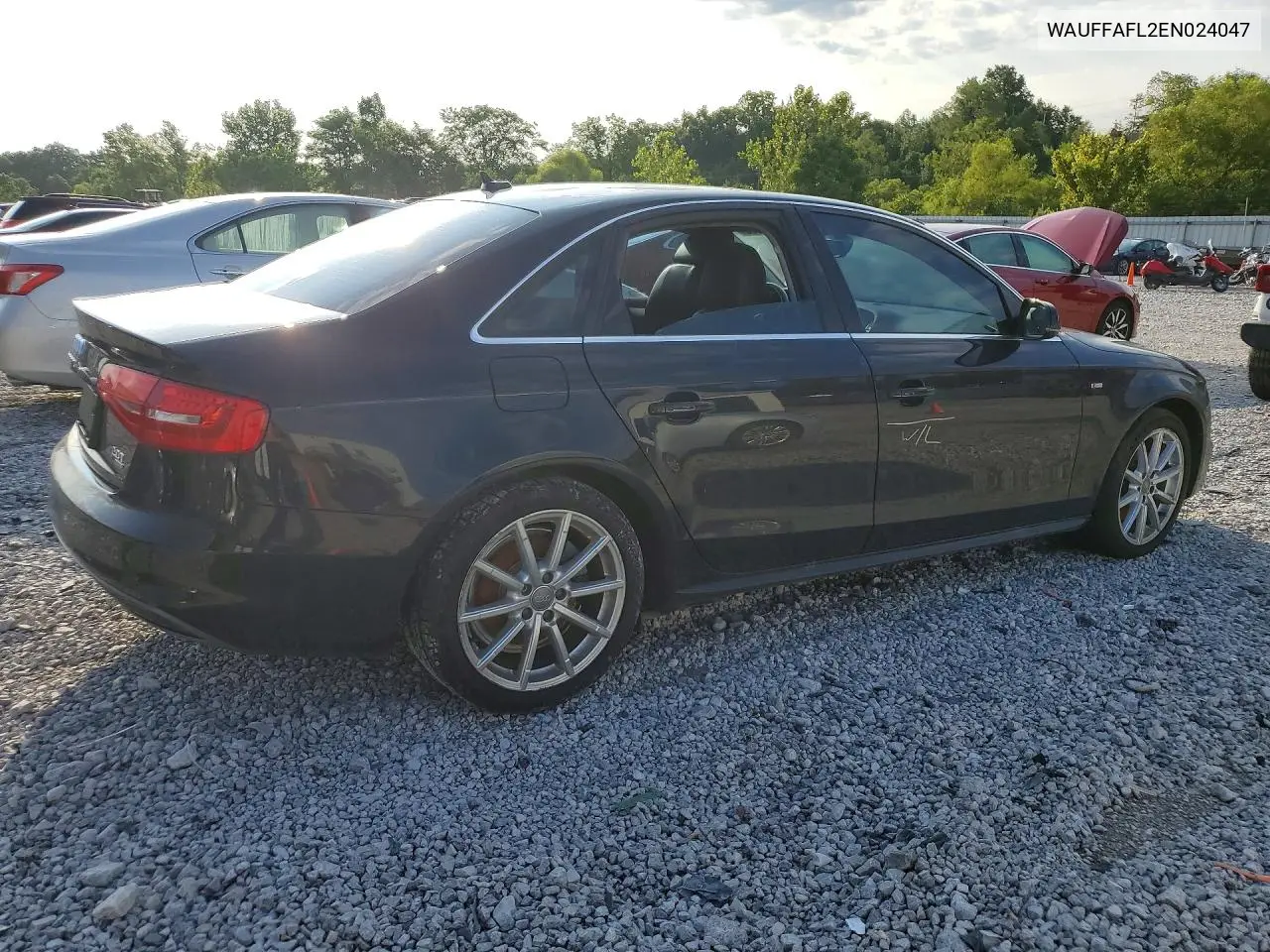 2014 Audi A4 Premium Plus VIN: WAUFFAFL2EN024047 Lot: 62123606