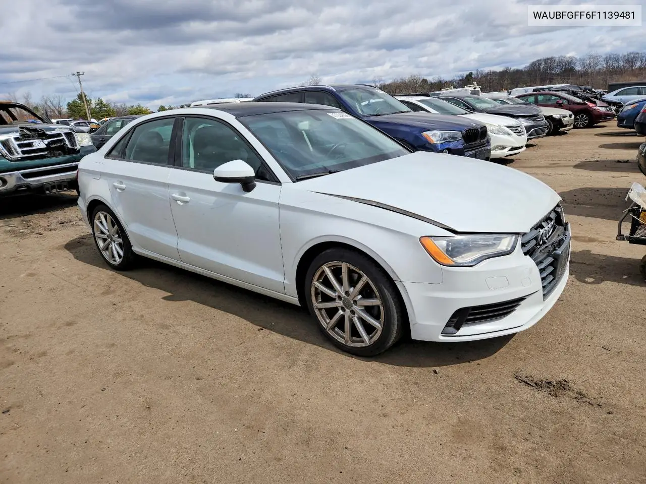 2015 Audi S3 VIN: WAUBFGFF6F1139481 Lot: 47224806