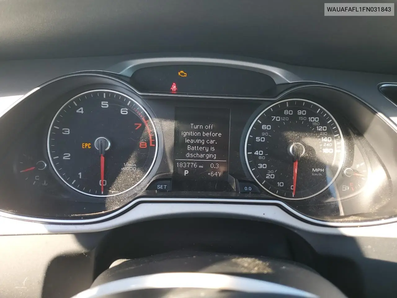 WAUAFAFL1FN031843 2015 Audi A4