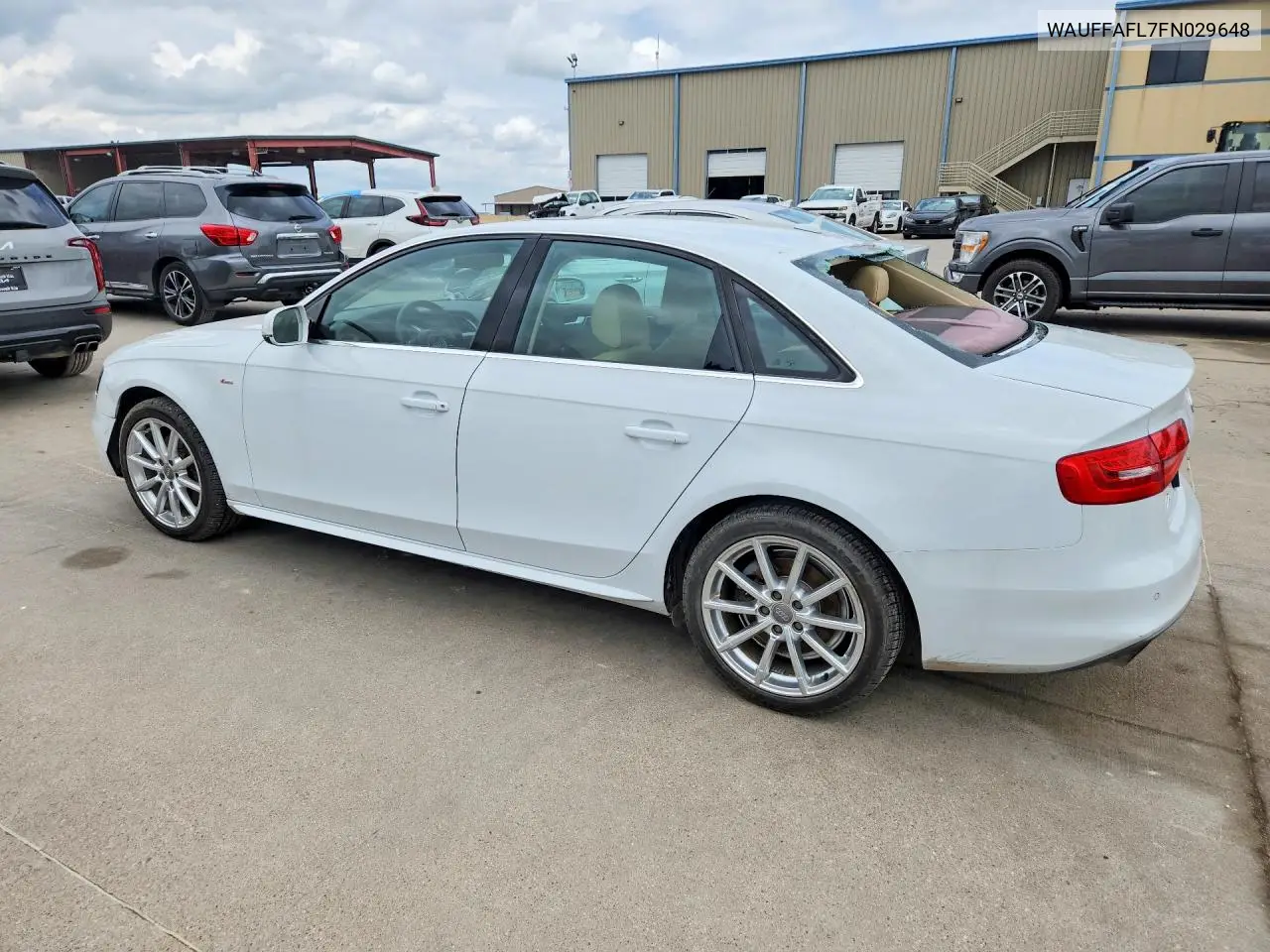 2015 Audi A4 Premium Plus VIN: WAUFFAFL7FN029648 Lot: 57029586