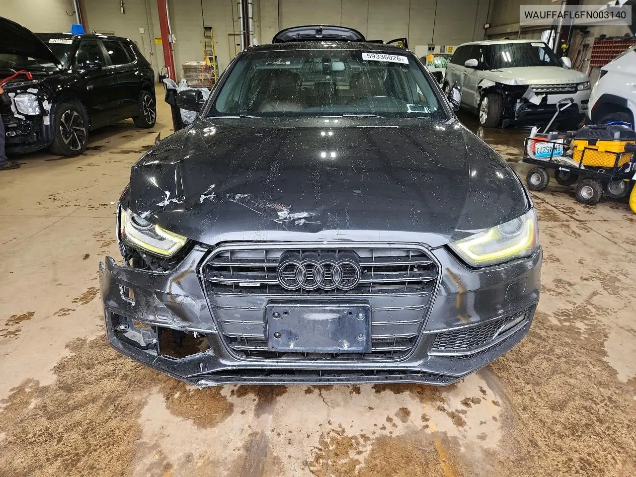 2015 Audi A4 Premium Plus VIN: WAUFFAFL6FN003140 Lot: 59336026