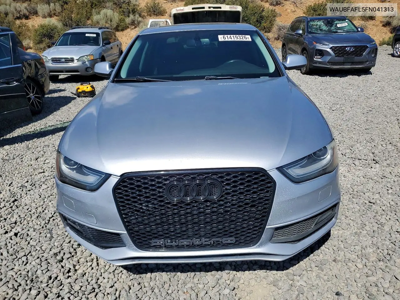 2015 Audi A4 Premium VIN: WAUBFAFL5FN041313 Lot: 61419326