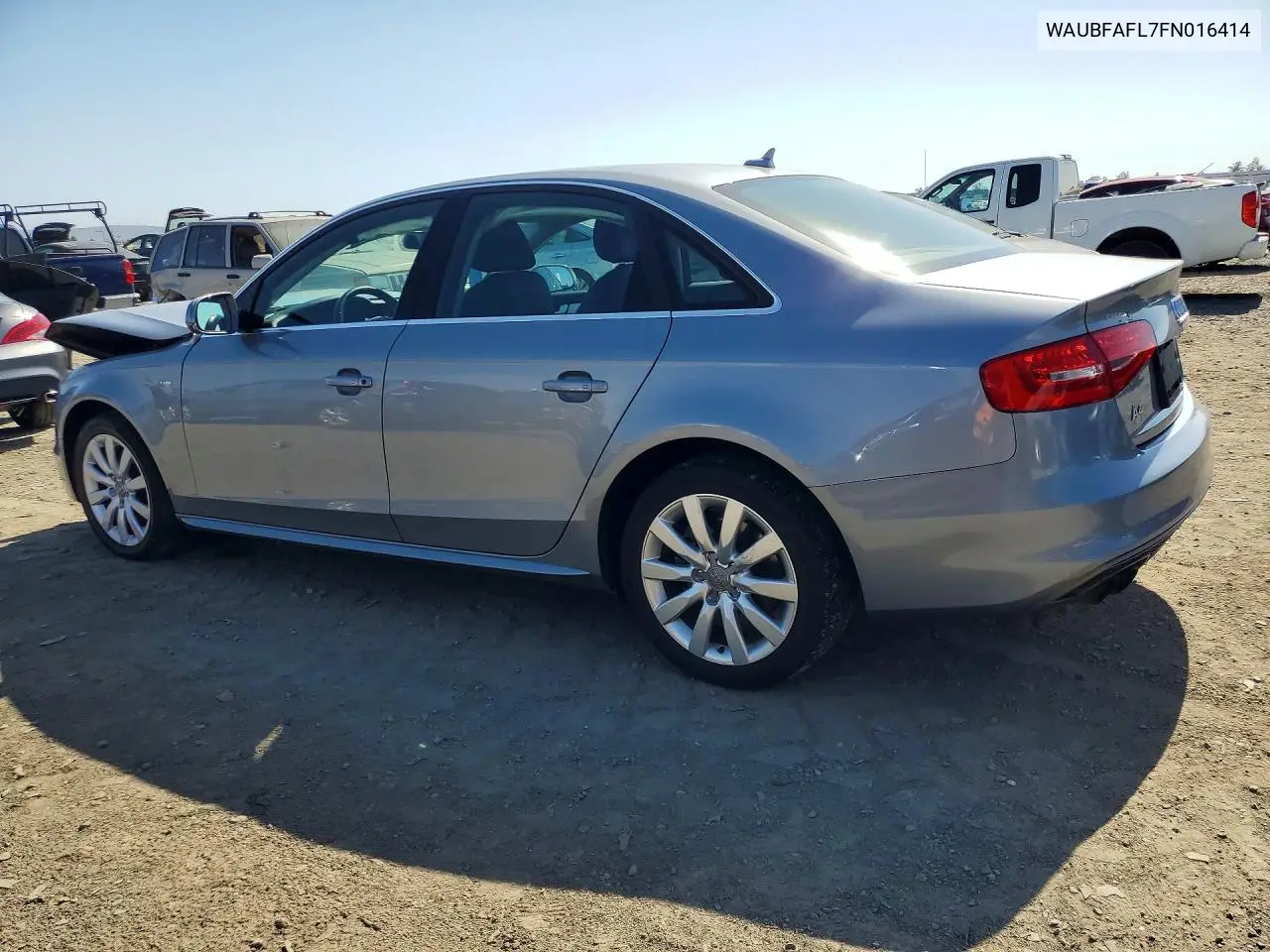 2015 Audi A4 Premium VIN: WAUBFAFL7FN016414 Lot: 61562236