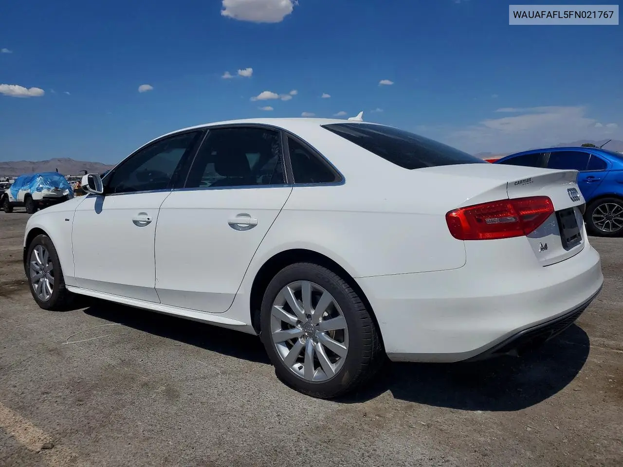 2015 Audi A4 Premium VIN: WAUAFAFL5FN021767 Lot: 61564736
