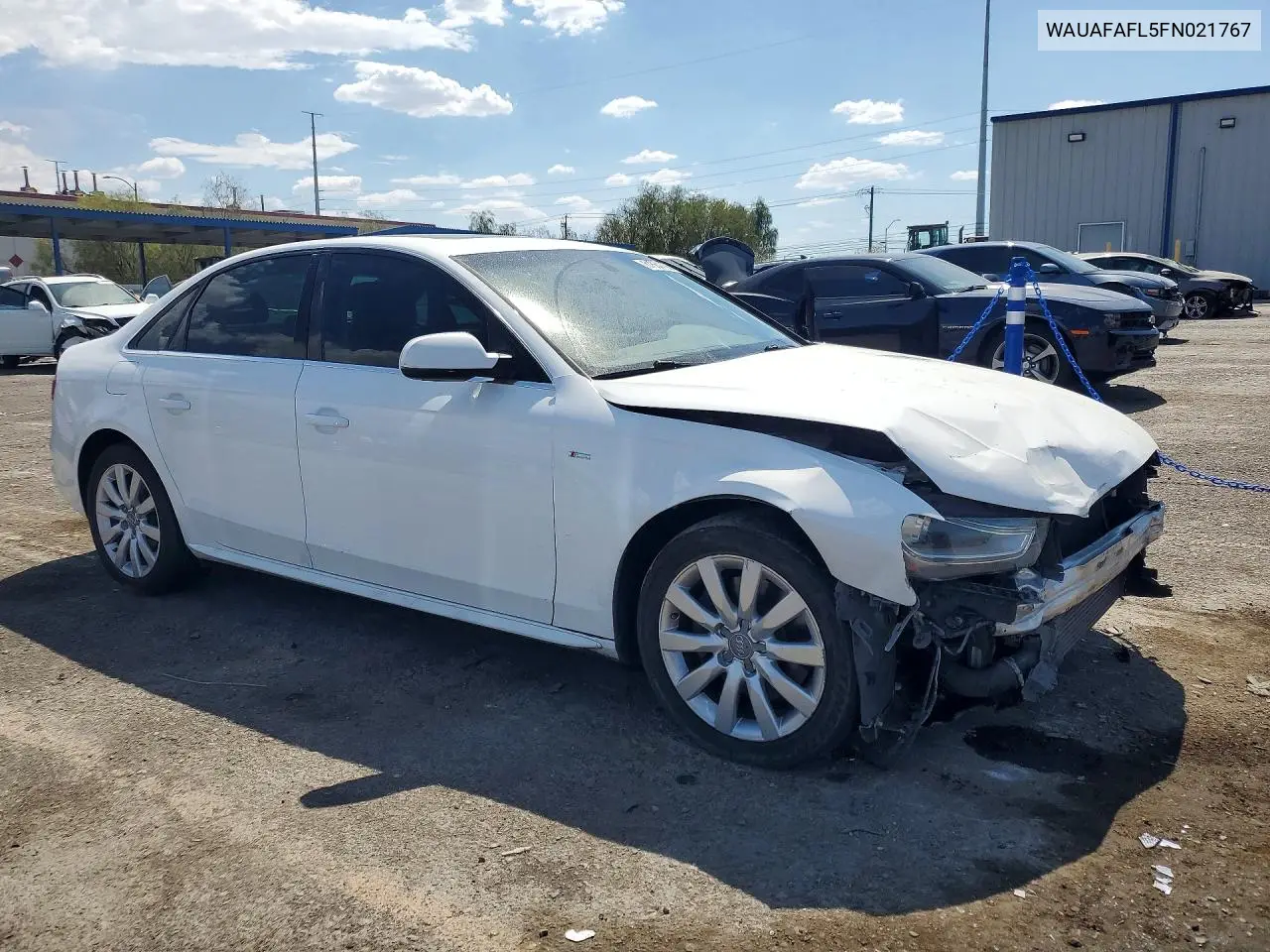 2015 Audi A4 Premium VIN: WAUAFAFL5FN021767 Lot: 61564736