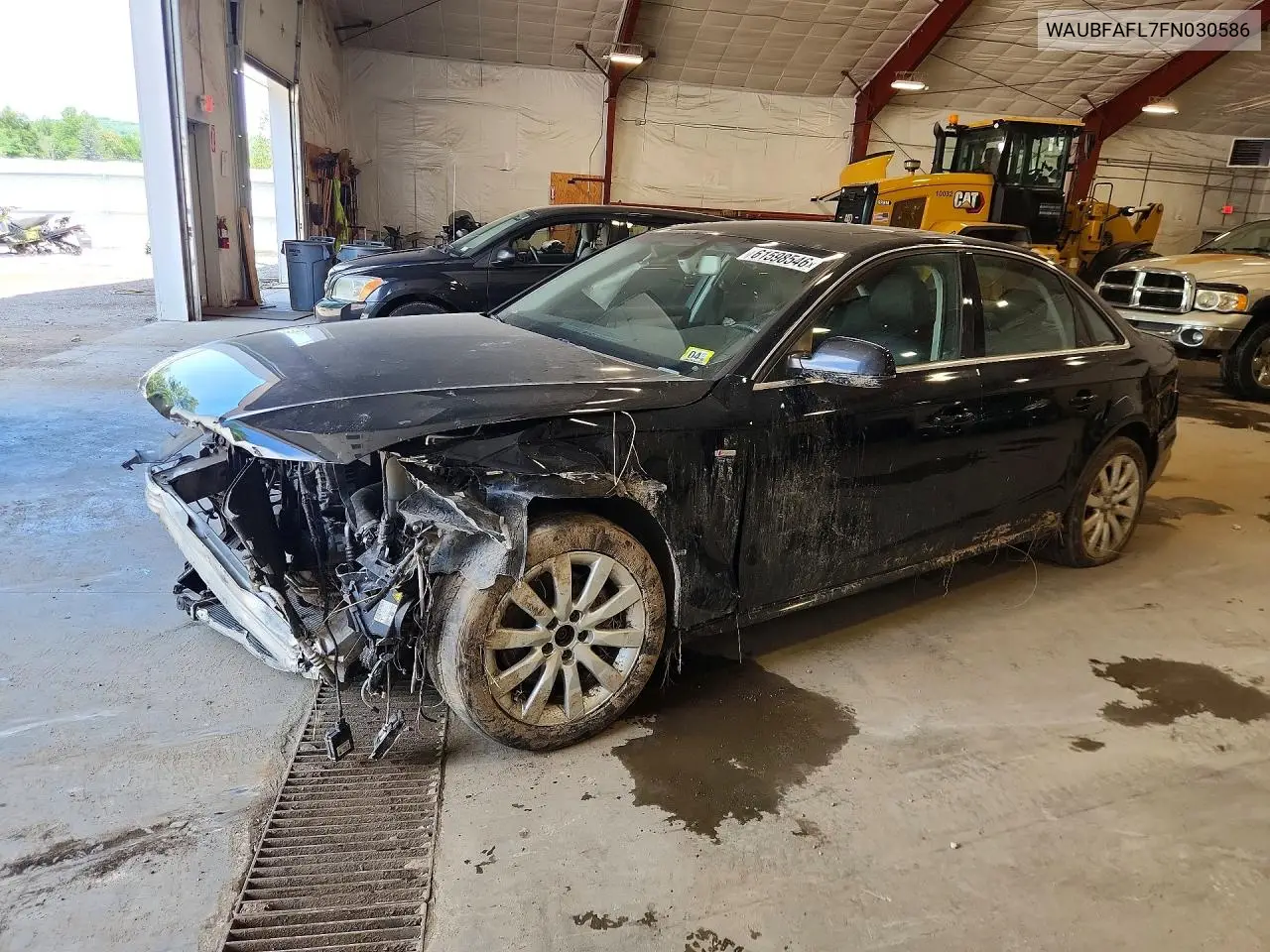 2015 Audi A4 Premium VIN: WAUBFAFL7FN030586 Lot: 61598546