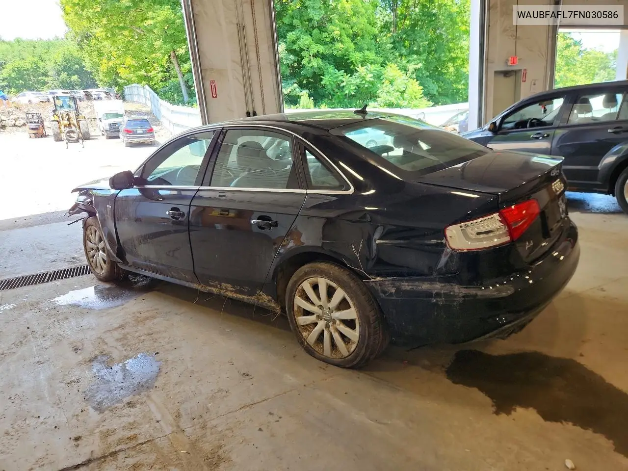2015 Audi A4 Premium VIN: WAUBFAFL7FN030586 Lot: 61598546