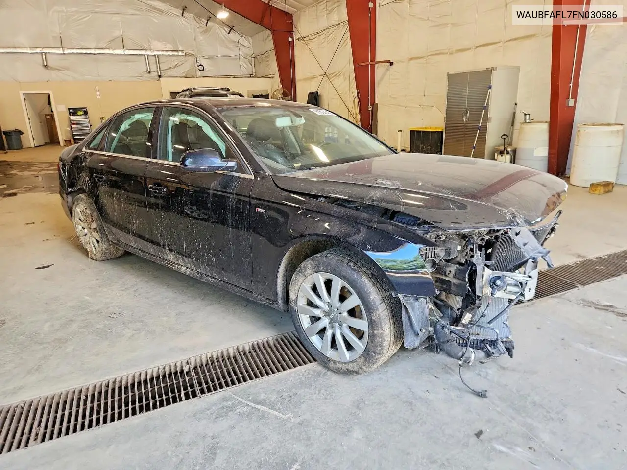 2015 Audi A4 Premium VIN: WAUBFAFL7FN030586 Lot: 61598546
