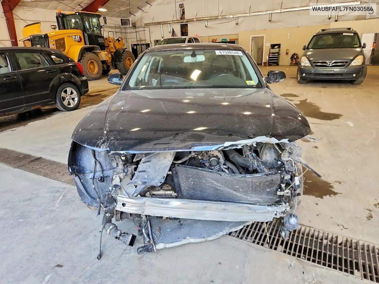 2015 Audi A4 Premium VIN: WAUBFAFL7FN030586 Lot: 61598546
