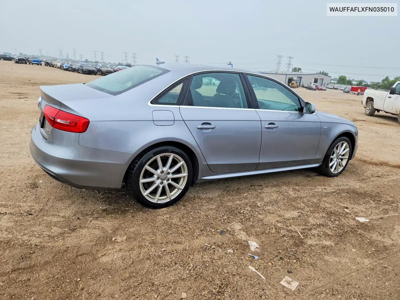 2015 Audi A4 Premium Plus VIN: WAUFFAFLXFN035010 Lot: 61910296