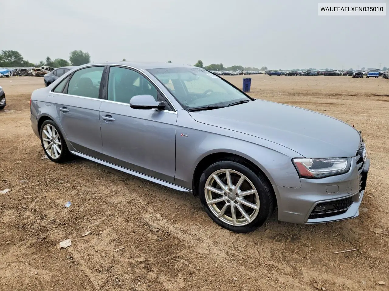 2015 Audi A4 Premium Plus VIN: WAUFFAFLXFN035010 Lot: 61910296