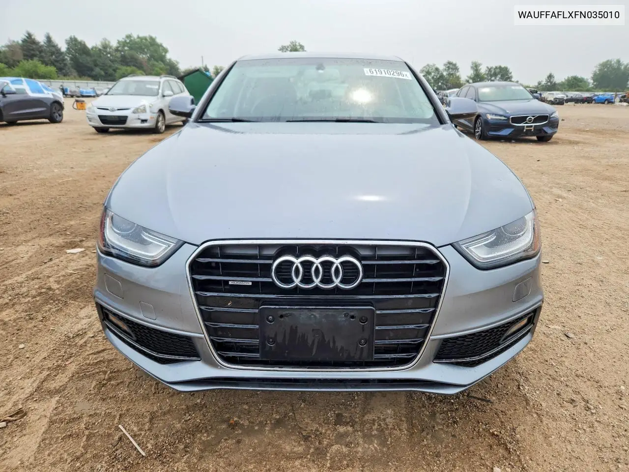 2015 Audi A4 Premium Plus VIN: WAUFFAFLXFN035010 Lot: 61910296