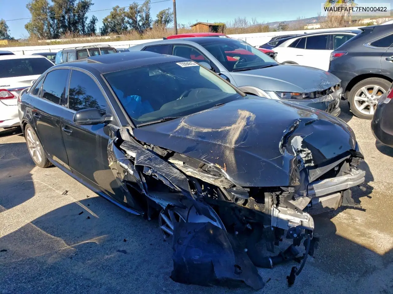 WAUEFAFL7FN000422 2015 Audi A4 Premium Plus