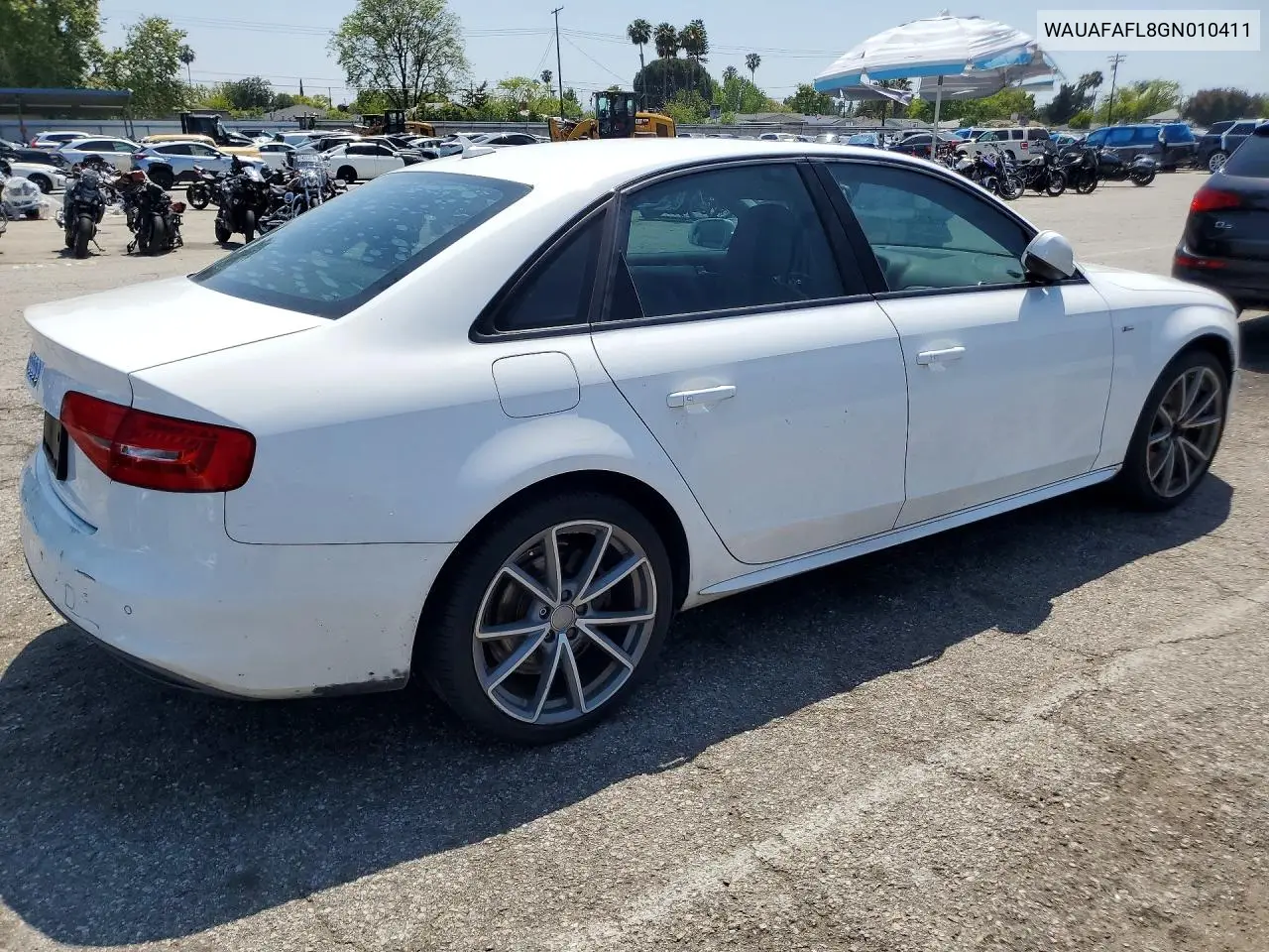 WAUAFAFL8GN010411 2016 Audi A4 Premium S-Line